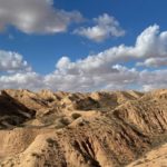 Les montagnes de Matmata sud Tunisie