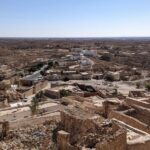 Empreinte des pattes de gerboise, Sahara Désert sud Tunisie dans un  Camp sud Tunisie 