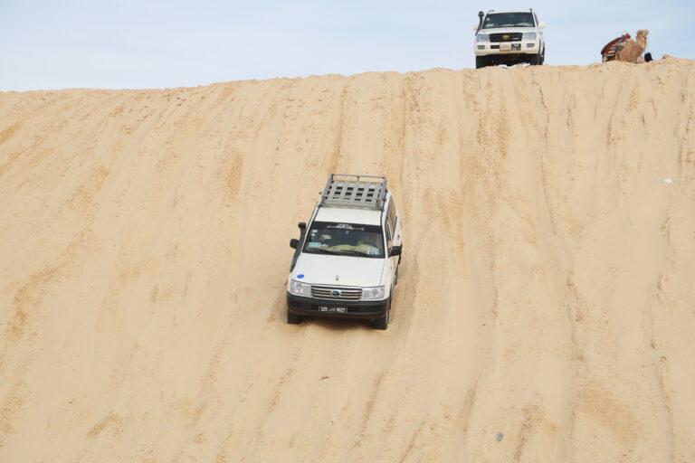 Circuit et Excursion Sahara Fête de Noël en Tunisie 2026 avec sudtunisie.com Passer les fêtes de Noël dans le Sahara tunisien, c’est vivre une expérience inoubliable, entre aventure, chaleur humaine et paysages à couper le souffle. Chez sudtunisie.com , nous vous proposons un circuit magique dans le désert pour Noël 2026, alliant confort, authenticité et découverte. Que vous soyez en couple, en famille ou entre amis, préparez-vous à une aventure saharienne unique, loin de la routine des fêtes traditionnelles, au cœur des dunes dorées du Sud tunisien. Un Noël pas comme les autres : vivez la magie du Sahara Imaginez-vous célébrer Noël sous un ciel étoilé, autour d’un feu de camp, avec en toile de fond les dunes du Grand Erg Oriental. Le silence du désert, le parfum du pain cuit dans le sable, la musique des nomades… Ici, le temps s’arrête, et la fête prend une tout autre dimension. Notre circuit spécial Noël 2026 vous invite à vivre l’authenticité tunisienne tout en découvrant les plus beaux trésors du Sud : Douz, Tozeur, Matmata, Ksar Ghilane, Tamerza et Chebika, autant de lieux mythiques qui réveilleront votre âme d’explorateur. Ce voyage est conçu pour allier détente, exploration et immersion culturelle, le tout dans une ambiance conviviale et chaleureuse. Itinéraire du circuit Sahara – Fête de Noël 2026 Jour 1 : Accueil et départ vers le Sud Votre aventure commence dès votre arrivée à l’aéroport. Grâce à notre service de navette aéroport , vous êtes pris en charge confortablement vers votre premier hébergement. Direction Tozeur, oasis mythique aux portes du désert. Installation à l’hôtel, dîner et première immersion dans l’ambiance magique du Sud. Jour 2 : Oasis de montagne – Chebika, Tamerza et Midès Après le petit-déjeuner, cap sur les splendides oasis de montagne. À Chebika, laissez-vous séduire par les cascades naturelles et les palmiers verdoyants. À Tamerza, admirez le panorama sur les gorges et les ruines anciennes. Et à Midès, promenez-vous le long des falaises vertigineuses. Déjeuner dans un restaurant local, puis retour à Tozeur pour la nuit. Jour 3 : Vers Douz – La porte du Sahara Direction Douz, surnommée “la porte du désert”. En chemin, arrêt à Chott El Jerid, le plus grand lac salé de Tunisie, où le mirage se mêle au réel. Arrivée à Douz, balade à dos de dromadaire au coucher du soleil, puis dîner traditionnel. Nuit en tente saharienne, sous un ciel d’étoiles. Jour 4 : Ksar Ghilane – Noël dans le désert Joyeux Noël ! Cette journée exceptionnelle se passe dans un campement au cœur du Sahara, à Ksar Ghilane. Au programme : bain thermal naturel, promenade en 4x4 dans les dunes, et repas de fête à la tunisienne autour du feu. Le soir, place à la musique, aux danses et aux contes sahariens. Une nuit de Noël inoubliable, loin des villes, proche des étoiles. Jour 5 : Matmata et ses maisons troglodytes Route vers Matmata, célèbre pour ses maisons creusées dans la roche. Ce décor lunaire a même servi au tournage de Star Wars. Rencontre avec les habitants, découverte des traditions berbères, et déjeuner typique. Dîner et nuit dans un gîte troglodyte pour une expérience authentique. Jour 6 : Tataouine et Chenini – Sur les traces des Ksour Le circuit continue vers Tataouine, ville des Ksour, ces anciens greniers fortifiés qui servaient aux tribus berbères. Visite de Chenini, village perché dans la montagne, avec une vue panoramique spectaculaire. Déjeuner en plein air, puis retour vers Douz pour la nuit. Jour 7 : Détente et retour Petit-déjeuner, puis route vers Djerba ou Tozeur selon votre vol de retour. Fin de circuit avec des souvenirs plein le cœur et des images plein la tête. Pourquoi choisir sudtunisie.com pour votre circuit Sahara de Noël ? Chez sudtunisie.com, nous ne vendons pas seulement un voyage. Nous créons des émotions, des rencontres et des souvenirs impérissables. 1. Une expertise locale et une équipe passionnée Nos guides sont tous issus du Sud tunisien. Ils connaissent les pistes, les traditions et les plus beaux secrets du désert. Grâce à leur passion et leur accueil chaleureux, vous découvrirez la Tunisie autrement — de l’intérieur, avec son âme. 2. Un confort garanti Nos circuits sont adaptés à tous les âges et niveaux de confort. Vous dormirez dans des hébergements sélectionnés avec soin, entre hôtels de charme, maisons d’hôtes et campements équipés. Et pour les plus aventureux, des circuits sur mesure peuvent inclure la randonnée en montagne et dans le Sahara , pour explorer les coins les plus reculés. 3. Une expérience personnalisée Chaque groupe est limité en nombre pour favoriser la convivialité et la proximité avec la nature. Vous pouvez aussi demander un devis gratuit selon vos envies via ce lien : 👉 https://sudtunisie.com/devis-voyage-desert-sud-tunisie-vacances-pas-cher-tunisie-sahara-tunisie/ Les activités incontournables pendant votre circuit Sahara Noël 2026 Balade à dos de dromadaire C’est l’expérience phare du désert ! Glissez lentement entre les dunes, au rythme du pas des dromadaires, et laissez la magie opérer au coucher du soleil. Nuit sous tente bédouine Dormir sous les étoiles, bercé par le silence du Sahara, c’est une expérience qui marque à vie. Nos campements sahariens offrent confort, sécurité et charme rustique. Cuisine tunisienne et ambiance festive Dégustez un couscous royal, du méchoui, des dattes de Tozeur, et découvrez le fameux thé aux pignons. Pour Noël, nous préparons un repas spécial mêlant traditions tunisiennes et esprit de fête. Découverte culturelle Les villages berbères de Chenini et Douiret, les ksour de Tataouine, ou encore les oasis de montagne de Chebika et Tamerza vous plongeront dans l’histoire millénaire du Sud tunisien. Conseils pratiques pour votre voyage dans le désert à Noël Période idéale : Décembre est une saison parfaite pour visiter le Sahara. Les journées sont douces et les soirées fraîches, idéales pour les feux de camp. Vêtements : Prévoyez des habits légers pour la journée et des vêtements chauds pour la nuit. Transport : Nos véhicules 4x4 climatisés assurent confort et sécurité sur toutes les pistes. Santé : Aucun vaccin obligatoire. Pensez simplement à bien vous hydrater. Et si vous arrivez depuis l’étranger, notre service de navette aéroport vous assure un transfert fluide et sans stress. Une fête, une aventure, une émotion à partager Fêter Noël dans le désert tunisien, c’est vivre une parenthèse hors du temps. Loin des foules et du froid, vous partagerez des moments simples, sincères et lumineux. C’est aussi une belle manière de redécouvrir le sens des fêtes : la convivialité, la nature et l’humain avant tout. Chez sudtunisie.com, nous croyons que chaque voyage doit être une histoire. Et cette histoire, c’est à vous de l’écrire, au cœur des dunes, entre ciel et sable. Réservez votre circuit dès maintenant Les places pour le circuit Sahara Noël 2026 sont limitées. N’attendez pas pour réserver votre aventure avec sudtunisie.com. ➡️ Découvrez tous nos circuits désert ➡️ Explorez nos excursions en Tunisie ➡️ Lisez nos articles de blog sur les excursions en Tunisie ➡️ Et laissez votre avis sur TripAdvisor ici : https://www.tripadvisor.fr/Attraction_Review-g293757-d31317516-Reviews-Sud_Tunisie-Tozeur_Tozeur_Governorate.html 🎄 Noël 2026 dans le Sahara tunisien, c’est bien plus qu’un voyage. C’est une rencontre avec soi-même, avec la nature, et avec l’âme du désert. Vivez l’expérience. Ressentez la magie. Explorez avec sudtunisie.com.