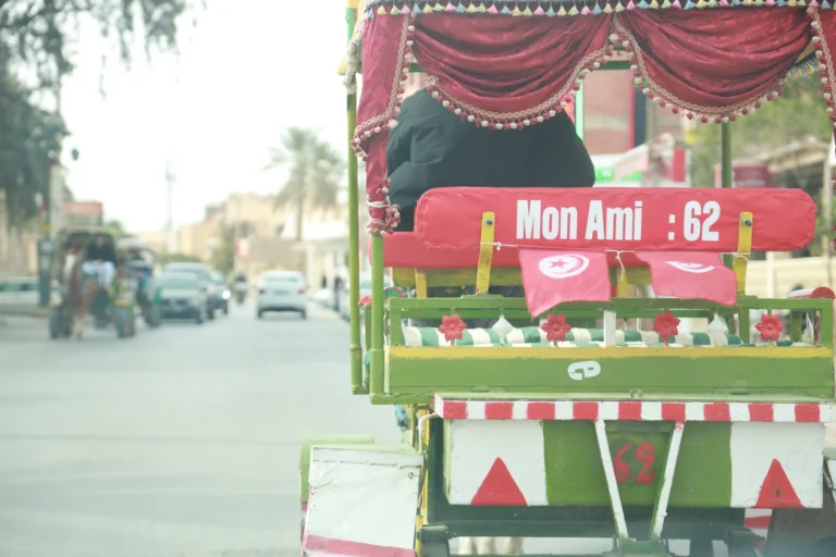 Plongeons ensemble au cœur des oasis, des dunes dorées et des villages troglodytiques pour vivre un voyage qui laisse des traces, pas des cases cochées. Avec notre circuit sud Tunisie et nos excursions Sahara Tunisie 100 % privées, nous créons des itinéraires sur mesure où chaque étape a du sens : Tozeur, Chebika, Tamerza, Mides, Douz, Ksar Ghilane, Matmata, Tataouine, Djerba… et bien plus encore. Que vous rêviez d’un réveillon de la fin d’année sous un ciel constellé, d’un bivouac chic dans l’Erg, d’une marche au lever du soleil sur la croûte salée du Chott El Jerid, ou d’un thé à la menthe partagé avec des artisans au ksar, nous vous accompagnons de la première idée au dernier au revoir à l’aéroport. Envie d’un panorama complet de nos itinéraires ? Découvrez nos circuits désert , pensés pour conjuguer confort, authenticité et rythme juste. Et si vous avez besoin d’un transfert à l’arrivée, réservez simplement votre navette aéroport : nous venons vous chercher, on s’occupe de tout. Pourquoi choisir un circuit sud Tunisie privé avec nous ? Nous privilégions l’expérience à la performance : pas de courses contre la montre ni d’arrêts « photo minute ». Notre promesse tient en quatre piliers simples : Sur-mesure honnête Nous adaptons l’itinéraire au temps réel, à vos envies et à votre style de voyage (curieux, contemplatif, sportif, famille, lune de miel…). Vous aimez rester plus longtemps quelque part ? On ajuste. Un coup de cœur pour une randonnée de crête ? On décale le déjeuner. Consultez aussi nos idées de randonnées et treks sahariens si vous visez davantage d’activité. Guides passionnés, formés localement Nos accompagnateurs connaissent les pistes désertiques, les sources chaudes, les ateliers d’artisans, les spots photo et, surtout, les moments qui comptent (une dune face ouest pour le coucher, une palmeraie silencieuse à l’aube, une table chez l’habitant). Confort maîtrisé Campements sélectionnés, lodges de charme, tentes bédouines bien équipées, 4×4 entretenus, pauses régulières, cuisine locale saine (options végétariennes/halal sur demande). Vous souhaitez un réveillon chic en plein désert ? Nous couvrons la logistique jusqu’aux bougies. Transparence & accompagnement Avant de partir, nous partageons vos briefs d’étape, les durées de route réelles, les options météo, et nos conseils simples pour voyager serein dans le Grand Sud. Pour préparer, explorez nos excursions en Tunisie et notre blog d’inspiration . Excursion Sahara Tunisie : les incontournables du Grand Sud Tozeur & les oasis de montagne (Chebika, Tamerza, Mides) : des gorges sculptées par l’eau, des sentiers panoramiques et l’ombre des palmiers-dattiers. Chott El Jerid : miroir salin immense, aurore pastel, perspectives lunaires. Douz, la porte du désert : dromadaires, dunes, artisanat du cuir, dattes Deglet Nour. Ksar Ghilane : source chaude au milieu des sables, piste légendaire jusqu’au Fort Romain. Matmata & Tataouine : maisons troglodytiques, ksour (greniers fortifiés), villages berbères, ciel d’une pureté renversante. Djerba : ruelles blanches, ateliers d’art, plages et douceur méditerranéenne pour atterrir tranquillement en fin de parcours. Chaque excursion Sahara s’articule autour d’un tempo fluide : routes scéniques, pauses photo, rencontres, petits marchés, cafés typiques. Envie d’aller plus loin ? Jetez un œil à nos circuits désert ; nous y détaillons plusieurs combinaisons possibles. Fête de la fin d’année en Tunisie : réveillon privé sous les étoiles du Sahara Oui, on peut fêter la Saint-Sylvestre loin du bruit… et près des étoiles. Nous préparons un réveillon intime au milieu des dunes, dans un campement privatisé ou semi-privé, selon votre groupe : Dîner de fête aux saveurs du Sud (chorba, méchoui, couscous de semoule fine, pâtisseries aux dattes). Musique et veillée au coin du feu, conteurs, observtion des constellations à l’œil nu (ou télescope sur demande). Minuit dans le silence du Sahara : un toast simple, une bougie contre la toile de tente, et le frisson d’un nouveau départ. Pour que tout soit fluide, nous organisons vos transferts porte-à-porte avec la navette aéroport et, si vous souhaitez prolonger l’aventure, nous intégrons des journées de randonnée ciblées via notre page randonnée montagne & Sahara . Itinéraires recommandés – 3, 5 et 8 jours (exemples adaptables) 3 jours – Première immersion désertique Jour 1 — Tozeur & oasis de montagne : Chebika (boucle panoramique), Tamerza (cascade), Mides (canyon). Coucher de soleil sur le Chott El Jerid. Jour 2 — Douz & dunes : marche douce sur crêtes, balade à dromadaire (option 1–2 h), atelier d’artisanat. Bivouac confort : dîner sous tente, ciel profond. Jour 3 — Ksar Ghilane : baignade en source chaude, piste vers le Fort Romain. Retour via pistes ou route scénique. Idéal pour un long week-end ou un réveillon court et intense. 5 jours – Grand Sud en équilibre Jour 1 — Tozeur : médina, palmeraie, coucher sur le Chott. Jour 2 — Gorges & villages : Chebika/Tamerza/Mides, déjeuner à l’ombre des palmiers, route dorée vers Douz. Jour 3 — Douz → Ksar Ghilane : rando de dune (2–3 h), 4×4, source chaude, veillée au feu. Jour 4 — Matmata & troglodytes : visite d’une maison troglodytique, déjeuner local, paysages tabulaires. Jour 5 — Tataouine & ksour : Chenini, Guermessa, Ksar Haddada… puis Djerba pour une fin iodée. Parcours signature pour une première vision complète du Sahara tunisien. 8 jours – L’odyssée saharienne généreuse J1 : Tozeur, Chott El Jerid, Douz. J2 : Douz → erg oriental, rando en silence, bivouac loin des pistes. J3 : Pistes jusqu’à Ksar Ghilane, bain chaud, sieste, coucher grandiose. J4 : Lignes de crêtes, fortins, picnic bédouin, nuit en campement confort. J5 : Matmata (troglodytes), halte gourmande chez l’habitant. J6 : Tataouine, boucle des ksour (architecture et histoire), coucher en éperon rocheux. J7 : Djerba slow : art, plage, marché aux épices, ateliers potiers. J8 : Djerba → transfert aéroport. Pour voyageurs contemplatifs : davantage de temps long, plus de rencontres, plus de lumière… Tous ces exemples sont 100 % ajustables. Besoin d’un itinéraire sportif, d’un team-building, d’un voyage en famille ou d’un mini-moon ? On le construit ensemble. Jetez un œil à nos circuits désert pour démarrer l’inspiration, puis demandez un devis gratuit . Logistique fluide : navettes, hébergements, sécurité Transferts : accueil aéroport Tozeur-Nefta ou Djerba-Zarzis (autres sur demande), via notre service navette aéroport . Hébergements : du campement chic à la maison d’hôte de charme, en passant par la tente bédouine douce en hiver (literie, couettes, sanitaires partagés/privatisés selon l’option). Sécurité : guides locaux agrées, radios/phones de piste, véhicules entretenus, itinéraires validés. Rythme : on alterne routes et pauses, dunes et oasis, pour éviter la fatigue. Climat : d’octobre à avril, lumières nettes et température idéale ; en décembre-janvier, les soirées sont plus fraîches—parfaites pour le feu de camp. Pour compléter vos idées de balades, nos suggestions de randonnée montagne & Sahara constituent une base solide, que l’on personnalise selon vos envies. Activités au choix : randonnée, 4×4, dromadaire, ateliers & photo Randonnées : boucles de 1 à 5 h sur crêtes sableuses, sentiers d’oasis, ou gorges minérales (voir rando & montagne ). 4×4 : liaisons par pistes du désert, accès aux points de vue isolés. Dromadaire : un classique lent et photogénique, parfait au coucher de soleil. Ateliers : tressage de palmes, poterie, cuisine méchoui ou couscous fin. Photo-safari : lever sur le Chott, filés d’étoiles, dunes graphiques. Vous préférez panacher activités et contemplation ? Parcourez nos excursions en Tunisie : nous piochons, étirons ou combinons les modules selon votre rythme. Voyager à deux, en famille ou en groupe : la version qui vous ressemble Couples : bivouac intimiste, dîner privé, marche « golden hour ». Familles : distances plus courtes, pauses jeux dans les palmeraies, visites interactives (fabrication du pain de sable). Groupes/Teams : ateliers d’orientation dans l’erg, cuisine en équipe, soirée thématique au camp. Et pour réveillonner différemment, on privatise un coin de désert : dîner réhaussé, feu de camp, playlist douce, et minuit au grand air. Prix, inclusions & options claires Nos programmes étant sur mesure, le tarif dépend du nombre de jours, de la saison, du niveau d’hébergement, des activités et de la taille du groupe. Typiquement, un court séjour privé de 3 jours inclut : Transports privatifs (4×4/van selon tronçons). Guide local francophone. Hébergements (campement/lodge/maison d’hôte selon choix). Pension complète sauf boissons spécifiques. Activités prévues au programme (balades, dromadaire, etc.). En option : tente premium, photographe, musiciens, spa/soins, survol en ULM (selon conditions), ou prolongation séjour Djerba. Pour chiffrer proprement votre projet, demandez votre devis gratuit —nous répondons avec une proposition détaillée et modulaire. Comment réserver votre circuit désert en Tunisie ? Parcourez nos idées : circuits désert , randonnée montagne & Sahara et excursions en Tunisie . Dites-nous vos dates, votre rythme, vos envies : culture, photo, marche, fête de fin d’année privée… Recevez un itinéraire personnalisé avec budget, options et alternatives météo. Validez, on réserve tout (hébergements, transferts navette aéroport , tables chez l’habitant, activités). Besoin d’avis indépendants ? Parcourez les retours de voyageurs sur TripAdvisor – Sud Tunisie (Tozeur) . Et quand vous êtes prêts, envoyez-nous une demande via ce formulaire de devis . FAQ – Circuit Sud Tunisie & Excursion Sahara Tunisie Quelle est la meilleure période pour un circuit sud Tunisie ? D’octobre à avril pour la lumière et la douceur. Décembre-janvier est idéal pour un réveillon au désert (nuits fraîches, ciel limpide). Printemps : palmeraies en fête. Été possible mais nous adaptons les horaires (matin/fin de journée) et privilégions les hébergements climatisés. Peut-on organiser une fête de fin d’année privée dans le Sahara ? Oui. Nous privatisons un campement ou une zone de dunes, montons un dîner de fête, et gérons ambiance & sécurité. Selon le vent et la température, nous ajustons l’installation pour votre confort. Y a-t-il beaucoup de route ? Les distances sont raisonnables si l’itinéraire est bien pensé. Nous équilibrons pistes, pauses et balades. Comptez 1h à 3h de déplacement par étape en moyenne, parfois plus sur certaines liaisons, que nous plaçons intelligemment dans la journée. Un circuit Sahara convient-il aux enfants ? Très souvent oui. Nous proposons des étapes courtes, des moments ludiques (dromadaire, pain de sable, mini-chasse au trésor), et veillons à l’hydratation/sieste. Indiquez l’âge de vos enfants pour adapter le rythme. Qu’emporter pour l’hiver dans le désert ? Veste coupe-vent, polaire, bonnet léger pour la nuit, chaussures de marche fermées, lunettes de soleil catégorie 3, crème solaire, gourde. Nous fournissons la literie adaptée au campement (selon option). Comment se passent les repas ? Cuisine locale fraîche, axée légumes, céréales, viandes grillées, dattes, huiles vierges. Régimes spéciaux possibles (végétarien, sans gluten, etc.) : dites-le-nous à la réservation. Et la connexion réseau ? Variable selon les zones. Nous prévenons en amont des fenêtres offline. Les guides disposent de moyens de communication adaptés aux pistes. Comment se déroule la prise en charge à l’aéroport ? Notre navette aéroport vous attend à la sortie (pancarte nominative), assure l’acheminement vers votre premier hébergement et reste disponible pour les retours. Peut-on insérer une journée 100 % randonnée ? Avec plaisir. Nous personnalisons via notre base randonnée montagne & Sahara : crêtes de dunes, gorges, oasis, marche crépusculaire… vous choisissez la durée et la difficulté. Où trouver d’autres idées avant de choisir ? Parcourez nos excursions en Tunisie , puis approfondissez sur nos circuits désert et notre blog d’excursions en Tunisie . Comment demander un prix précis ? En 2 minutes, complétez ce formulaire de devis gratuit : dates, taille du groupe, niveau de confort, envies (réveillon, photo, rando…). Nous vous répondons avec un itinéraire clair, lignes de budget et options. À vous le Sahara : simple, fluide, mémorable Un circuit sud Tunisie réussi, c’est un enchaînement qui respire : des routes qui racontent, des haltes choisies, des lumières qui s’alignent. Nous sommes là pour faciliter, protéger, magnifier. Vous arrivez, on s’occupe de vous, et le désert fait le reste. Pour démarrer, décrivez-nous votre projet et consultez nos pistes : circuits désert , excursions en Tunisie , randonnée montagne & Sahara . Un dernier coup d’œil aux avis ? Rendez-vous sur TripAdvisor – Sud Tunisie (Tozeur) . Prêts à écrire votre chapitre saharien ? Demandez votre devis gratuit et préparons, ensemble, un réveillon ou un grand voyage qui vous ressemble.